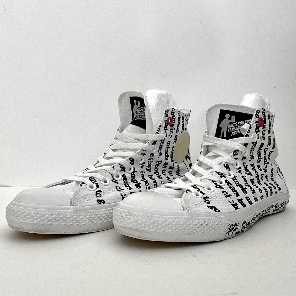 Converse (Product) RED Lupe Fiasco Chuck Taylor High RARE Sneakers Men’s Sz 10